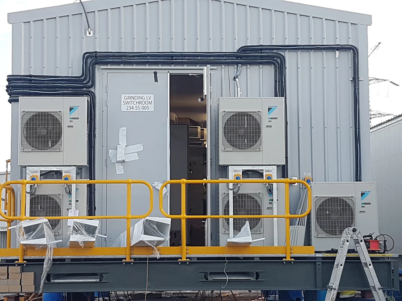 Industrial Daikin installation